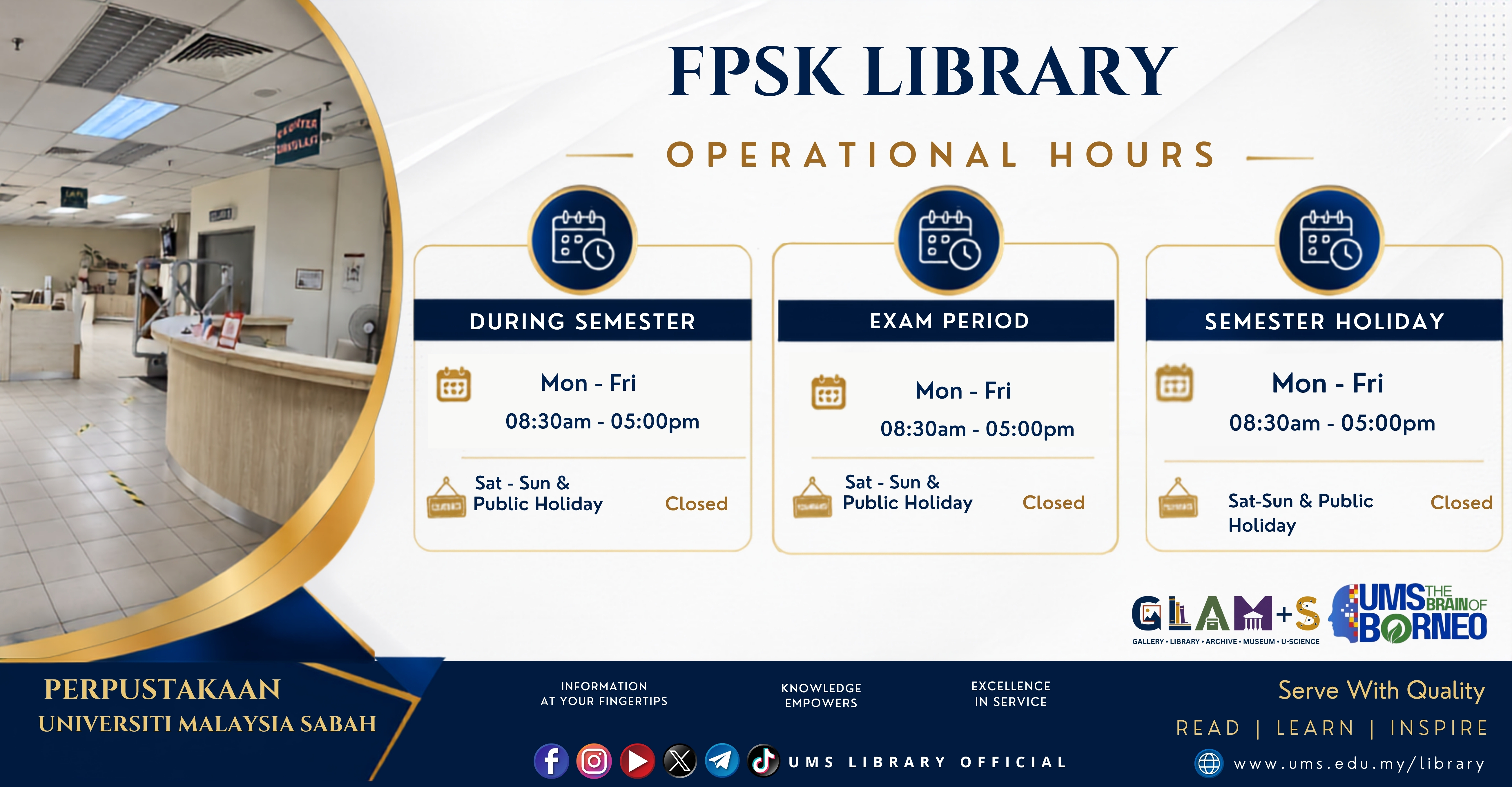 Medical Library Operational Hours