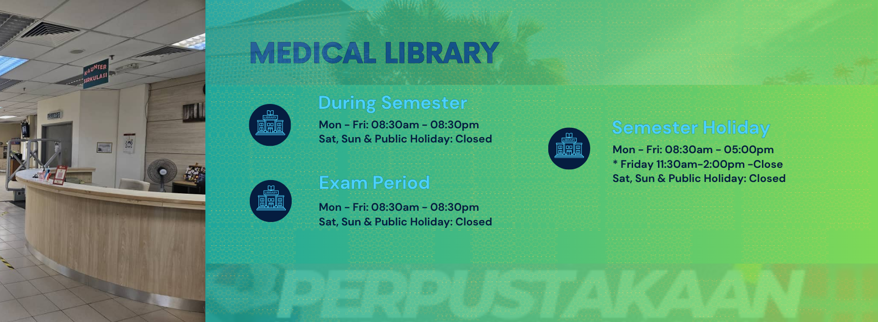 Medical Library Operational Hours