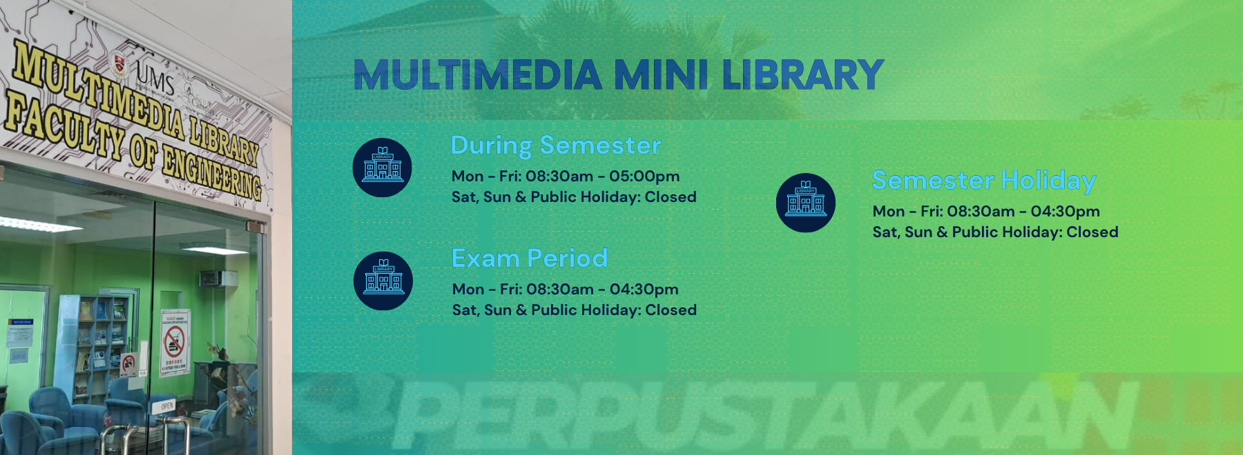 Multimedia Mini Library Operational Hours