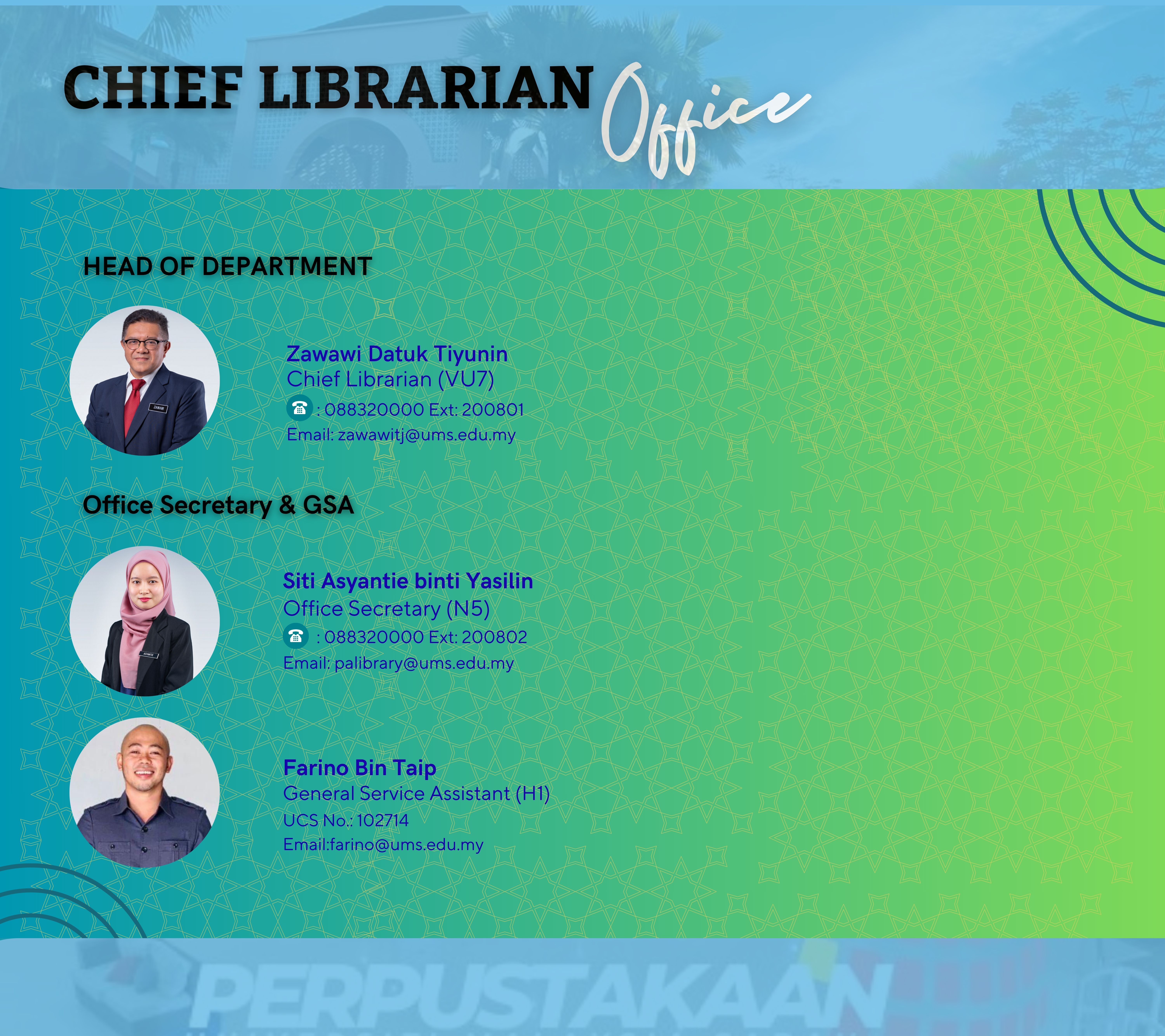 Chief Librarian Office